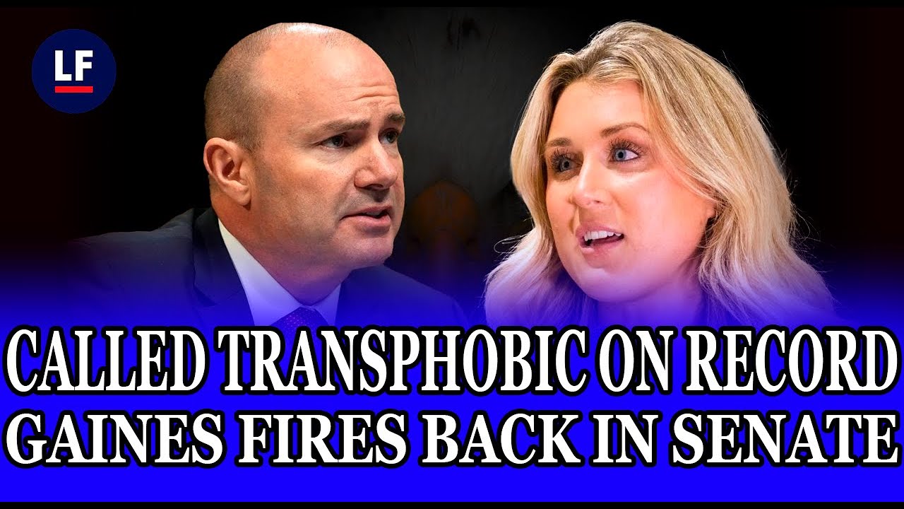 Senator Mike Lee GRILLS Riley Gaines Over Transphobia Accusations &mdash; Tense Hearing