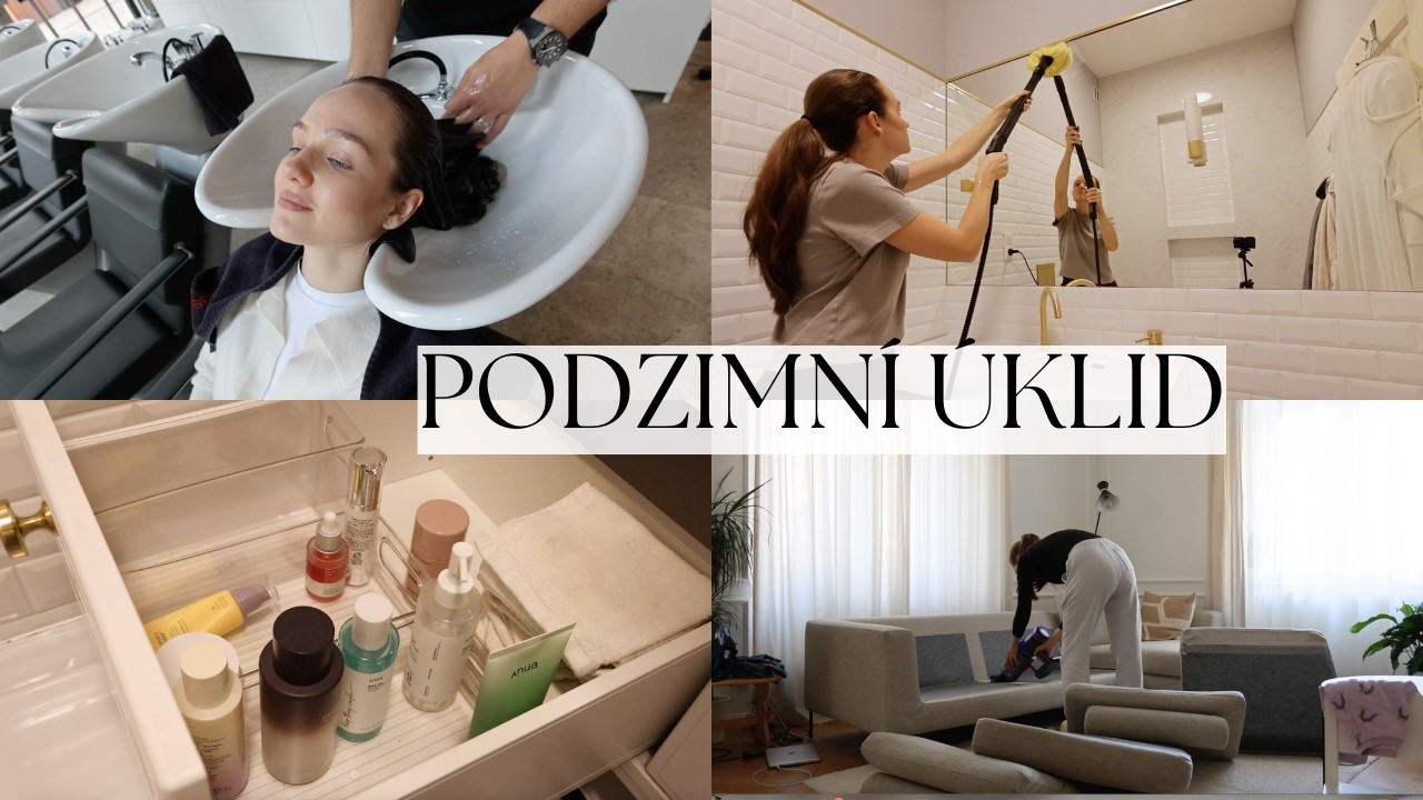 Nové vlasy, pojďte se mnou uklízet, smutné dny | VLOG