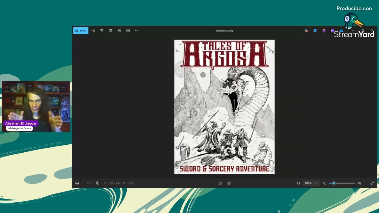 Обзор Tales of Argosa Sword & Sorcery TTRPG с правилами для соло, часть 1: Введение