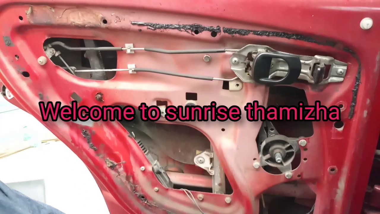 Tata indica car door  cover remove in 5 minits...
