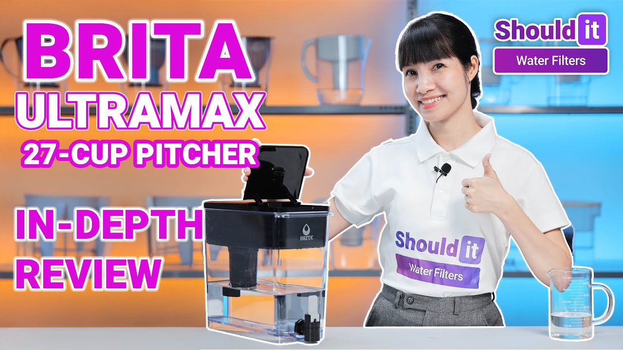 Brita UltraMax 27 Cup Water Filter Dispenser Review - Shouldit Water Filter Series