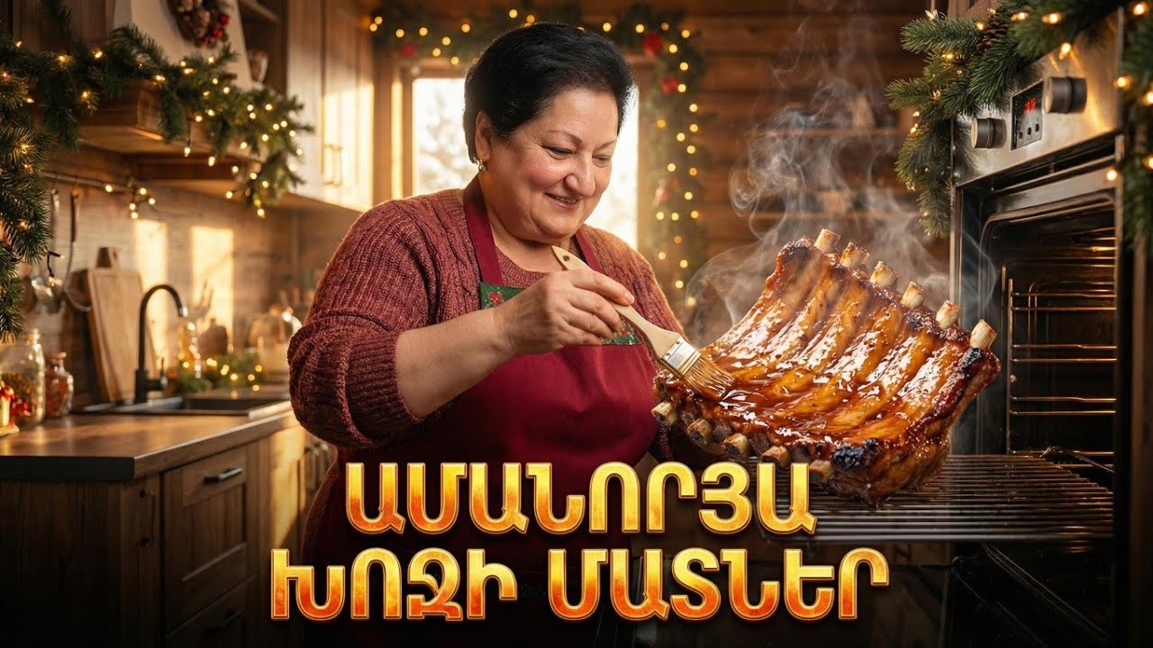ԱՄԱՆՈՐՅԱ ԽՈԶԻ ՄԱՏՆԵՐ 🥩 Փափուկ և Հյութալի | Свиные Ребрышки в Духовке | Baked Pork Ribs