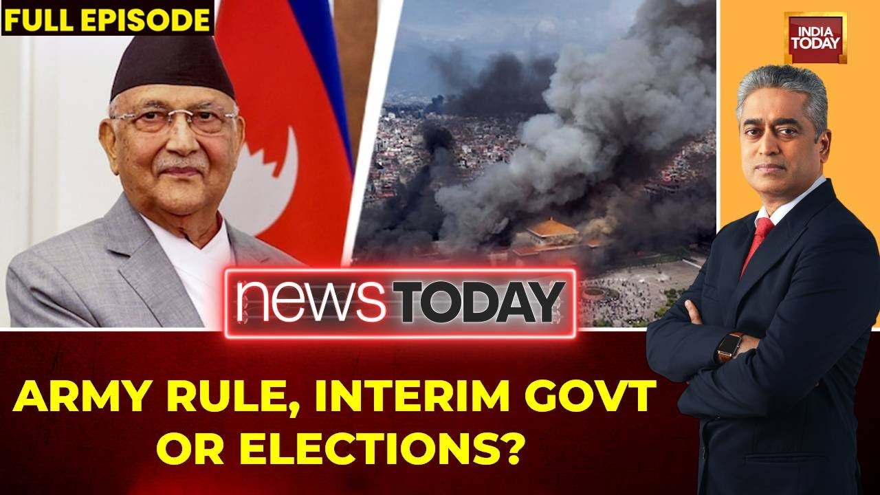 News Today With Rajdeep Sardesai: Nepal PM KP Sharma Oli Resigns Amid Deadly Gen Z Protests