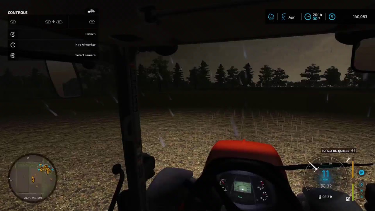 Coffee challenge FS22     harvestin'   @ Bales