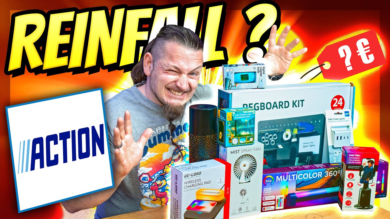Wir haben Technik bei ACTION gekauft 🙈 Lohnt sich das?
