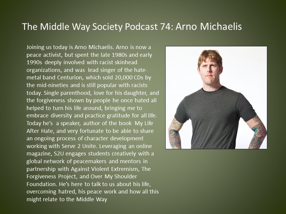 Arno Michaelis on his life after hate