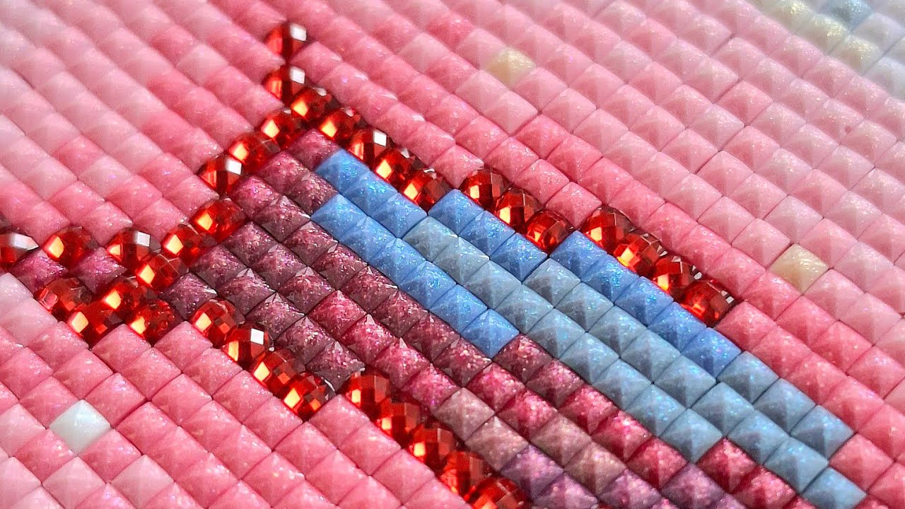 Full Special Drill Canvas 😱 - Diamond Painting ASMR - No Talking - Real Time - Queen&rsquo;s Atelier 