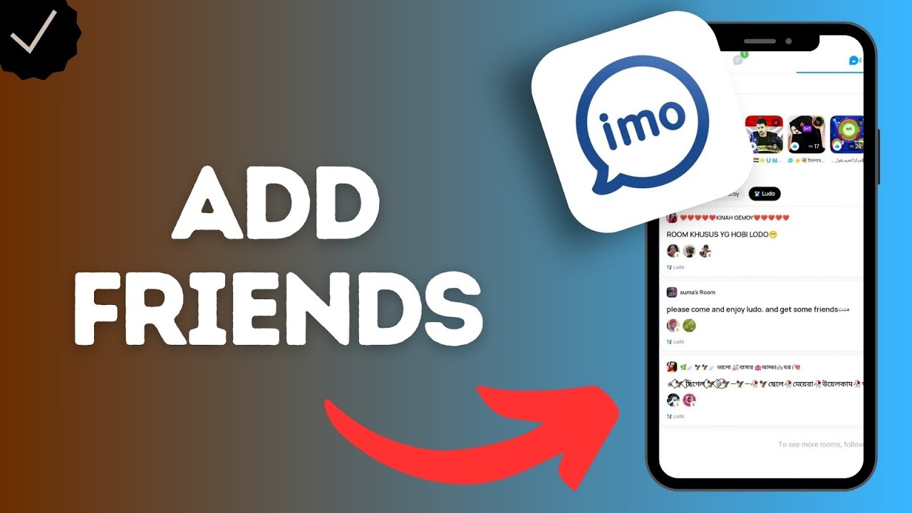How to Add Friends by Imo ID in Imo App (connect using their unique username)
