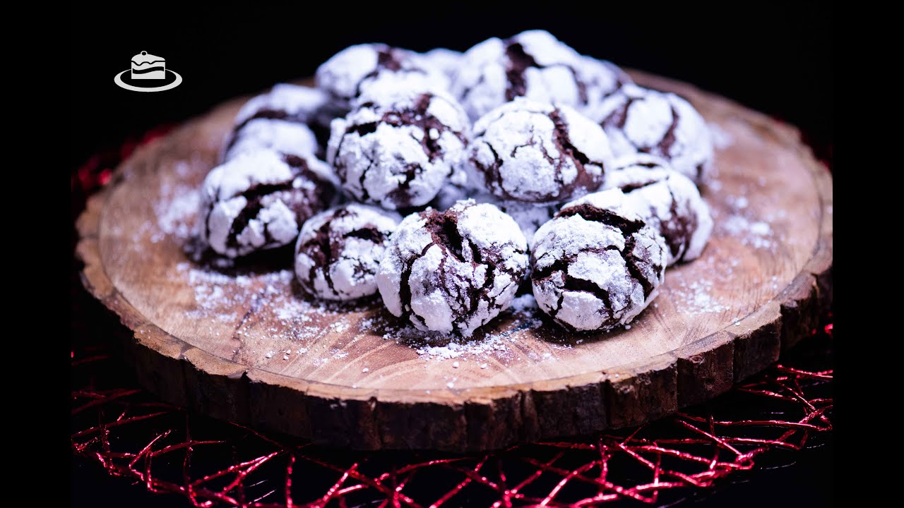 Biscuiti Crapati de Ciocolata / Biscuiti Crinkles / Chocolate Crinkles (EN. SUB.)