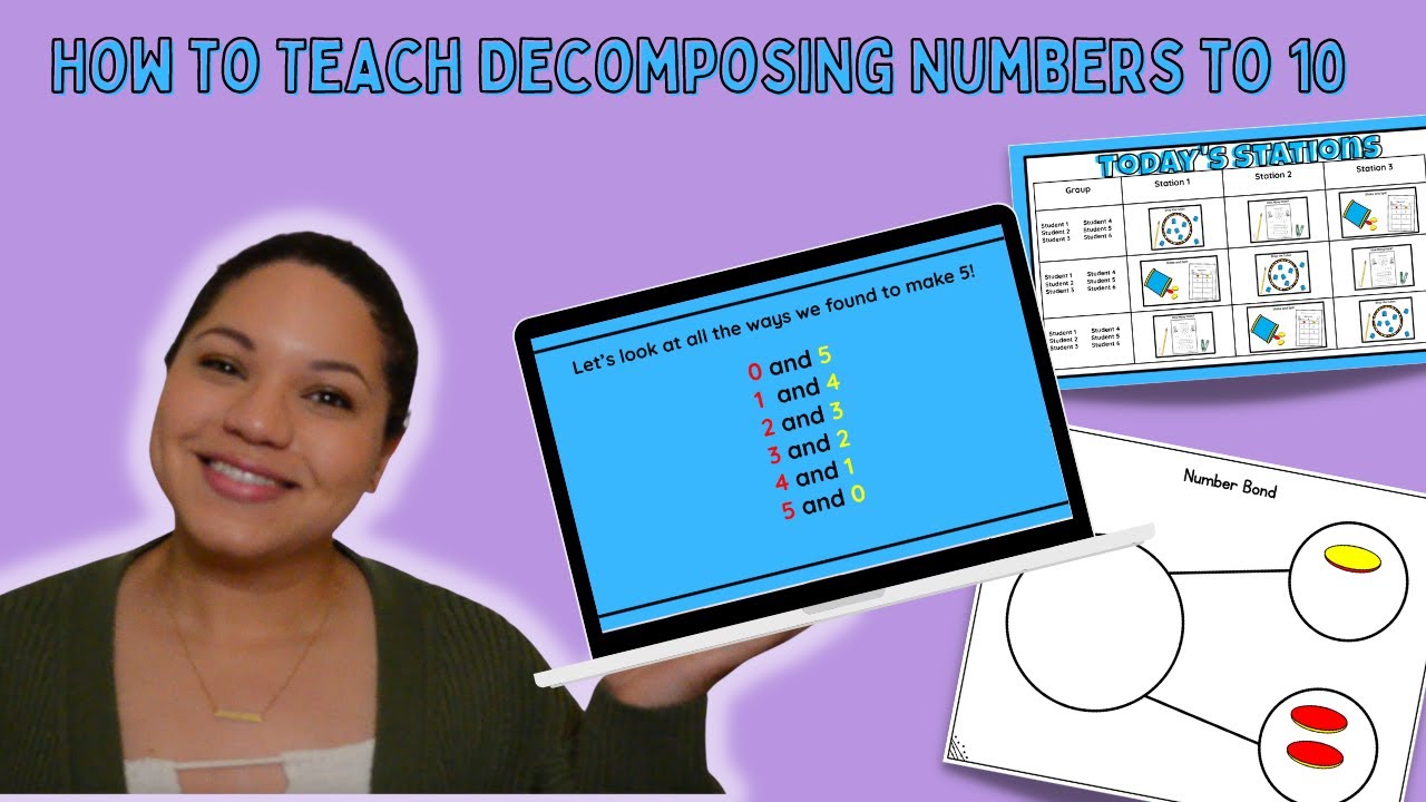How to Teach Decomposing Numbers in Kindergarten