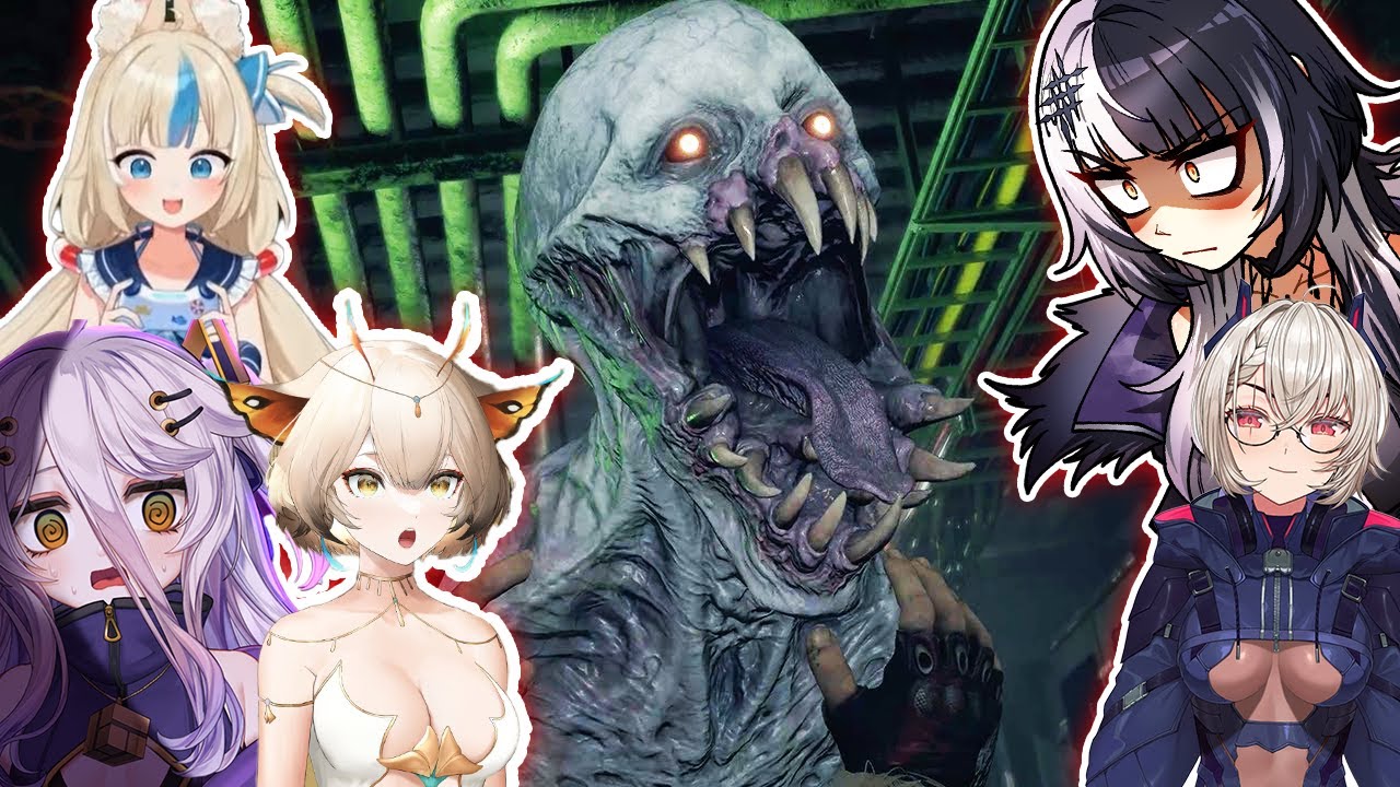 VTubers Reaction To Meeting The Scariest Enemy In Resident Evil 4 Remake