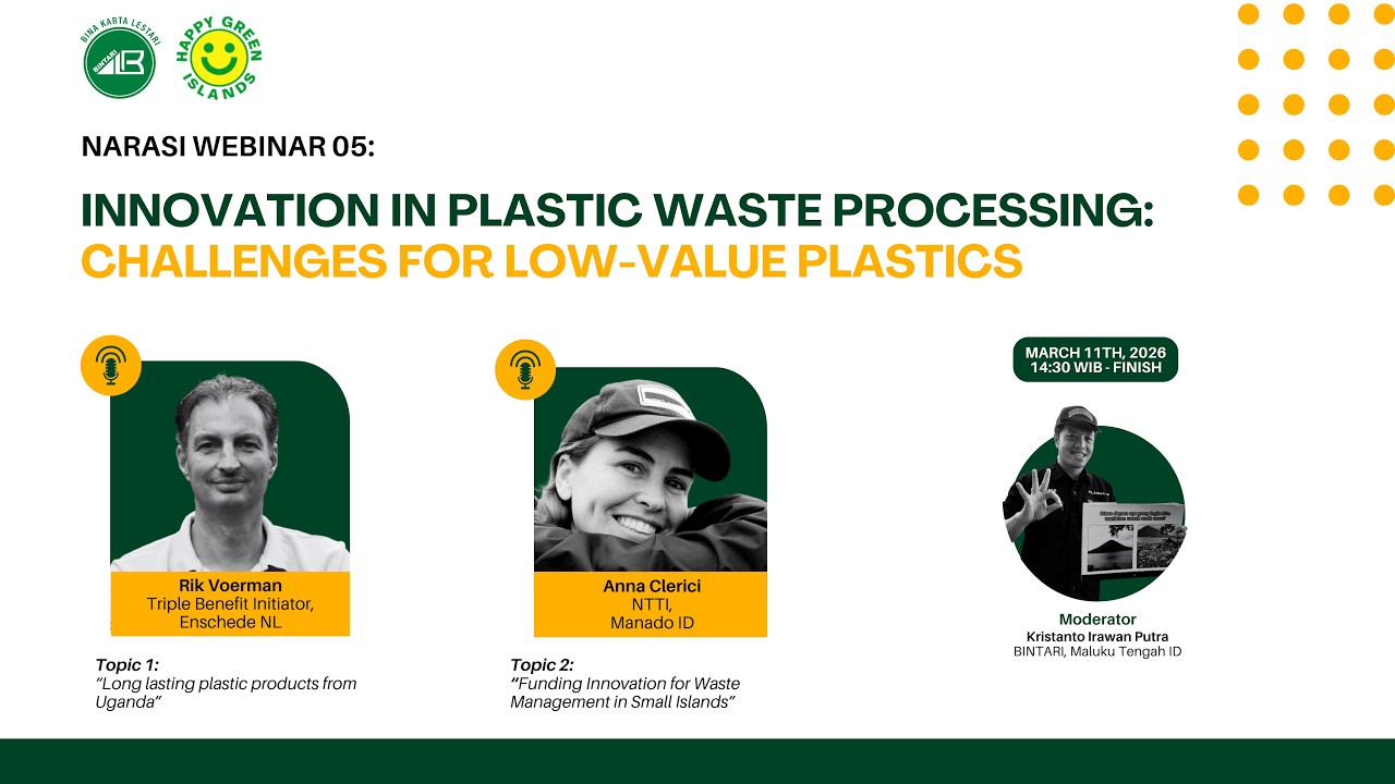 WEBINAR NARASI-05 | Innovation in Plastic Waste Processing: Challenges for Low-Value Plastics