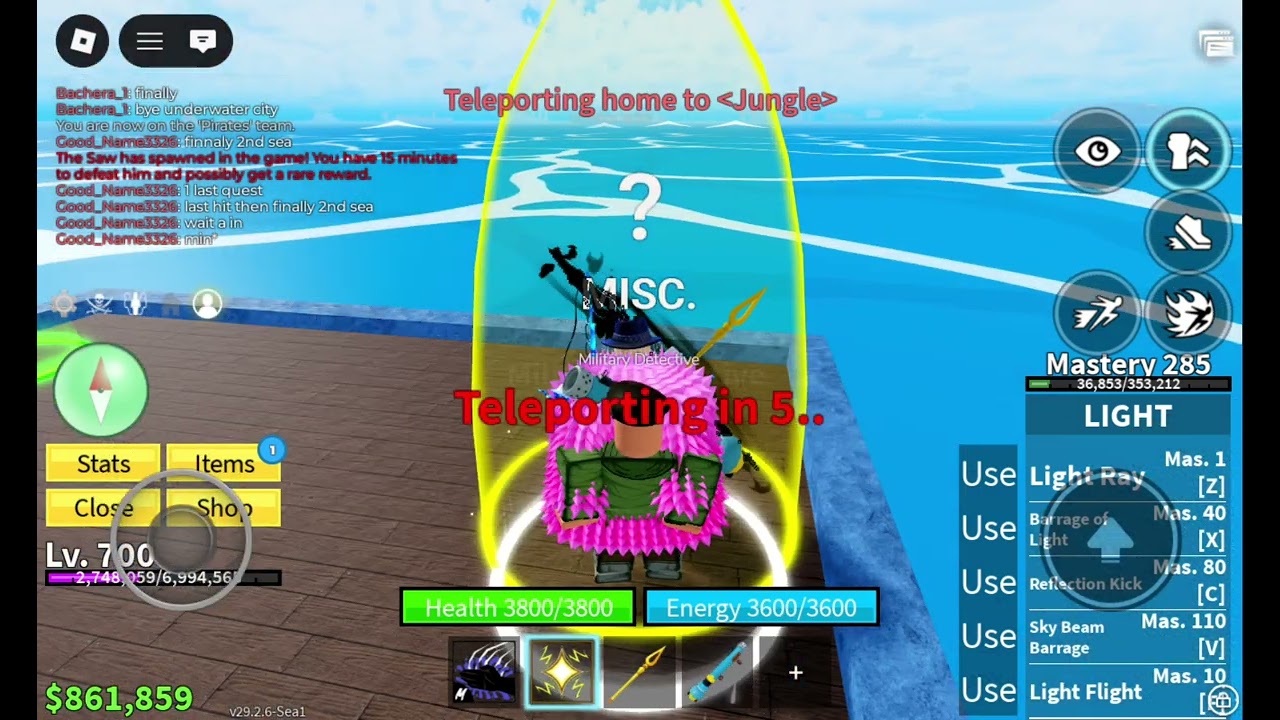 Blox fruit finally 2nd sea#finally#sea2#