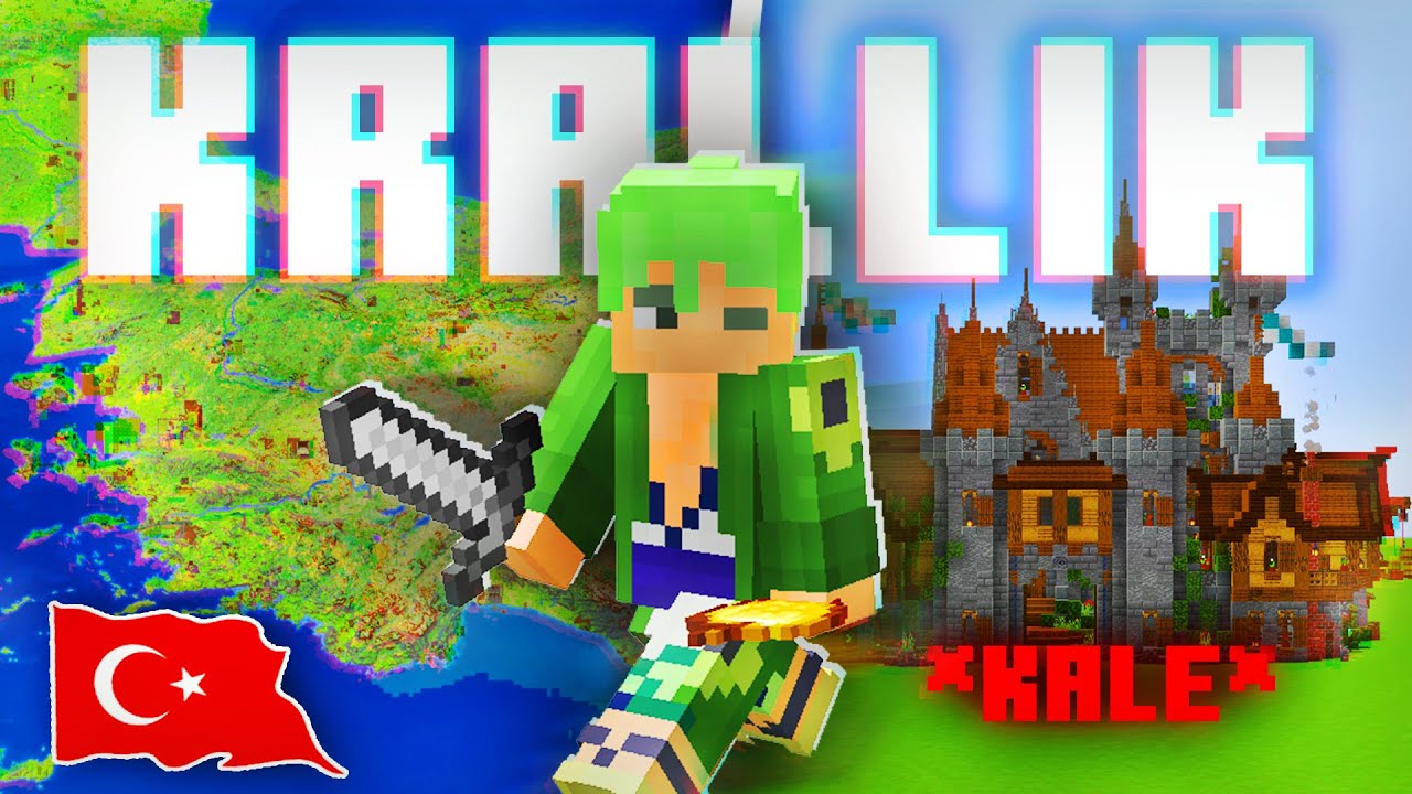 Minecraft Türkiye Haritasında Hayatta Kalmaya Çalıştım...