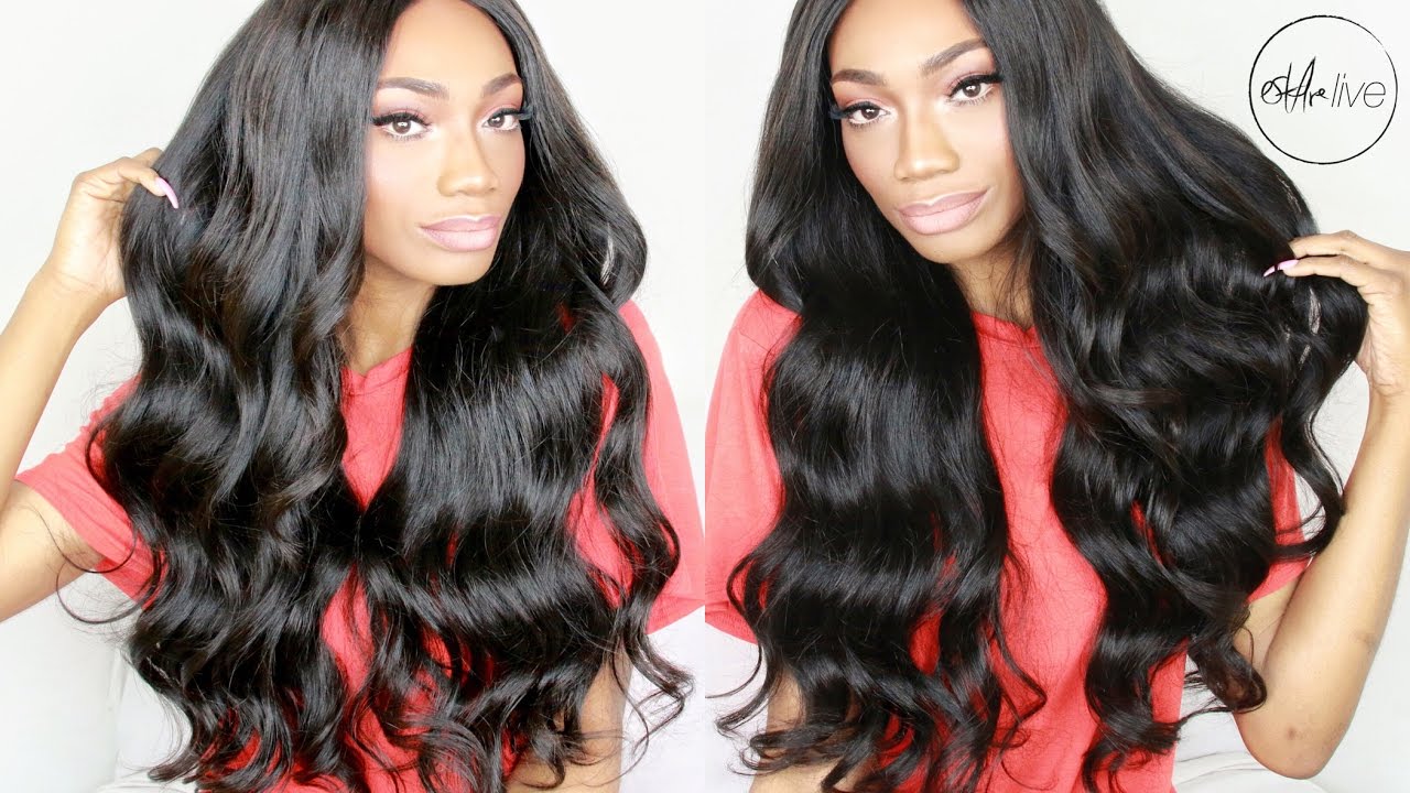HAIR | EFFORTLESSLY GORGEOUS EASY TO MAINTAIN WAVY HAIR! • ALIGRACE BRAZILIAN BODY WAVE HAIR REVIEW