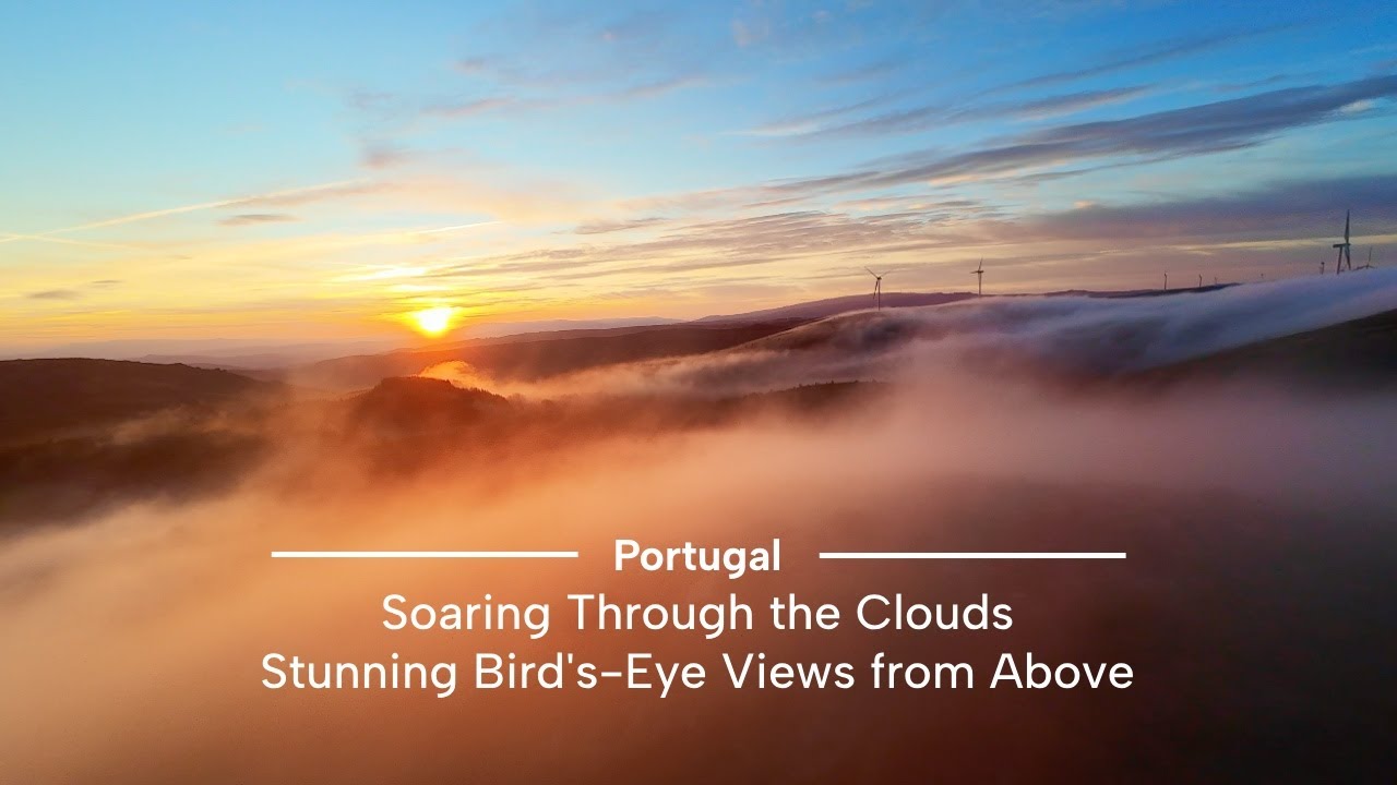 Soaring Through the Clouds: Stunning Bird's-Eye Views from Above [FPV] [4K]