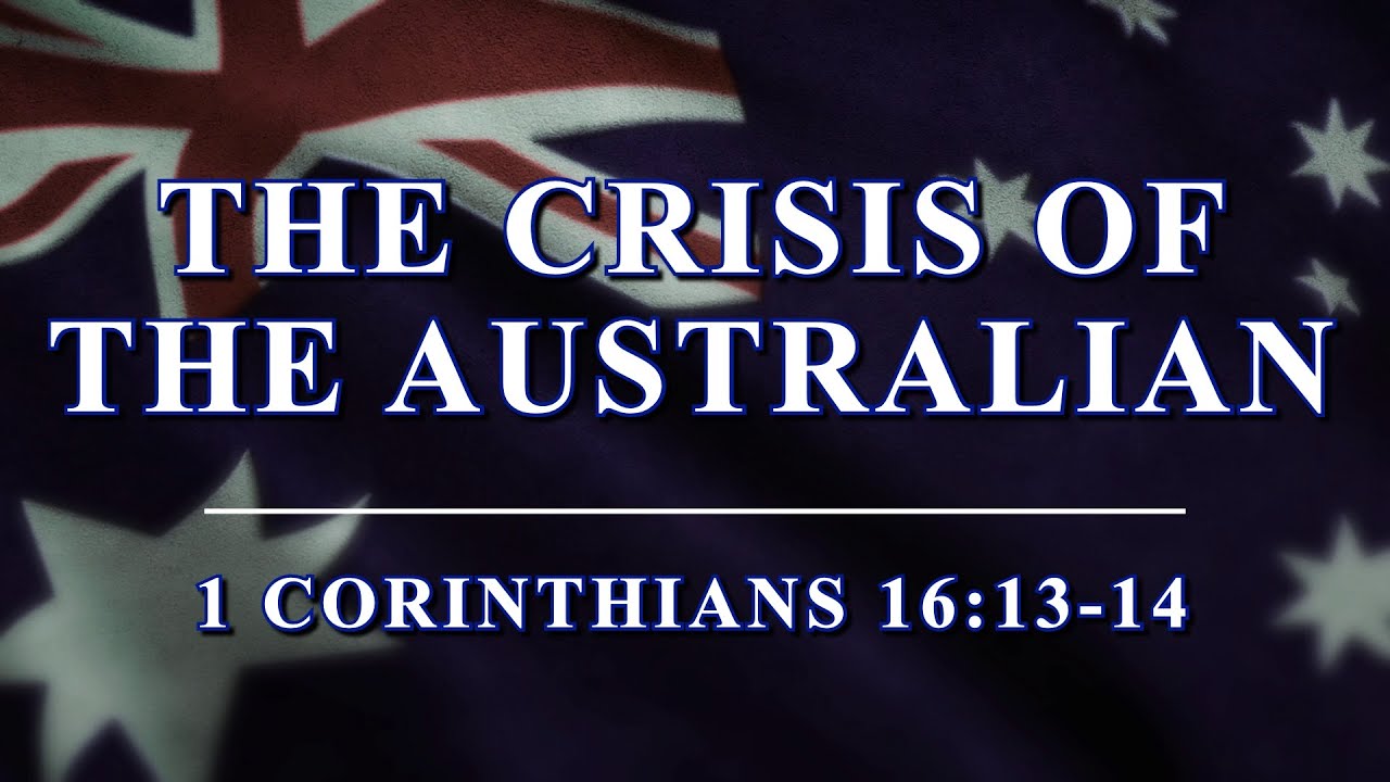 The Crisis of the Australian (Australia Day 2026)