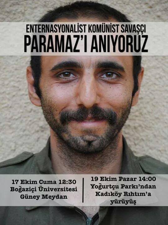 Paramaz Kızılbaş Yoldaş &Ouml;l&uuml;ms&uuml;zd&uuml;r