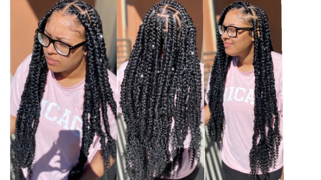Knotless Passion Braids Tutorial