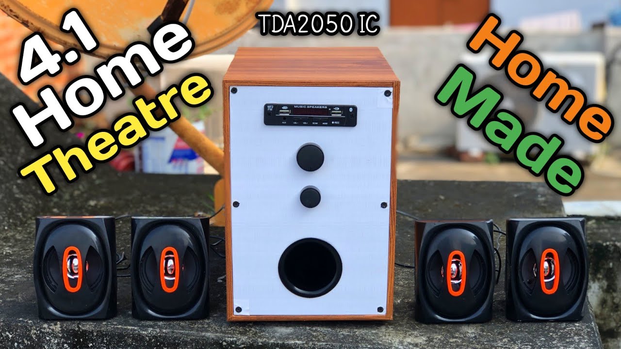 How To Make 4.1 Home Theater at Home // 4.1 Sound System Kaise Banaye // घर पर बनाओ 4.1 Home Theater