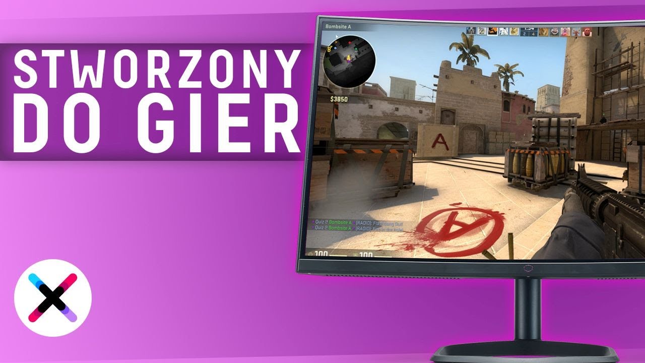 EGZOTYCZNY MONITOR DO GIER 💜 | Recenzja Cooler Master GM27-CF Curved: 27 cali, 165Hz