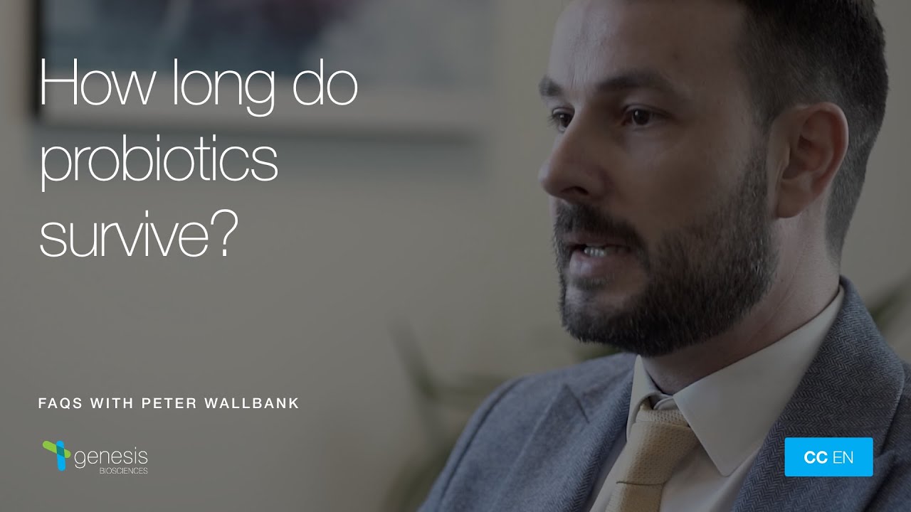 How long do probiotics survive? - FAQs with Peter Wallbank, Genesis Biosciences