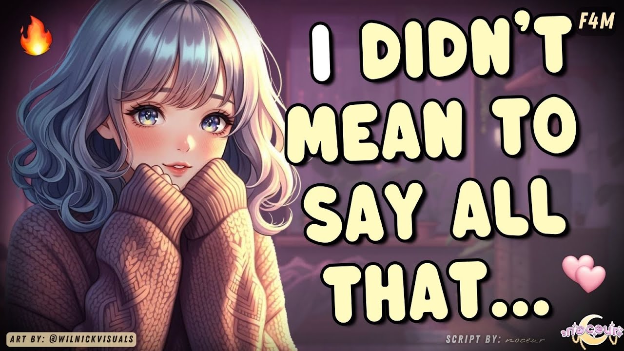 Roommate Deliriously Confesses Her Feelings While She's Sick... 😷💗 (Accidental Confession) 【F4M】
