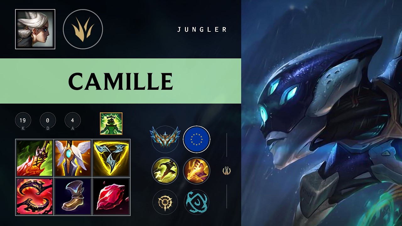 Camille Jungle vs Ekko - EUNE Challenger Patch 26.10