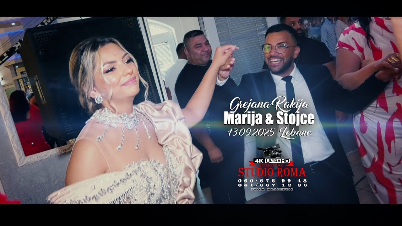 GREJANA RAKIJA / MARIJA & STOJCE / PART3 LEBANE 13.09.2025 - STUDIO ROMA IVICA 4K LESKOVAC