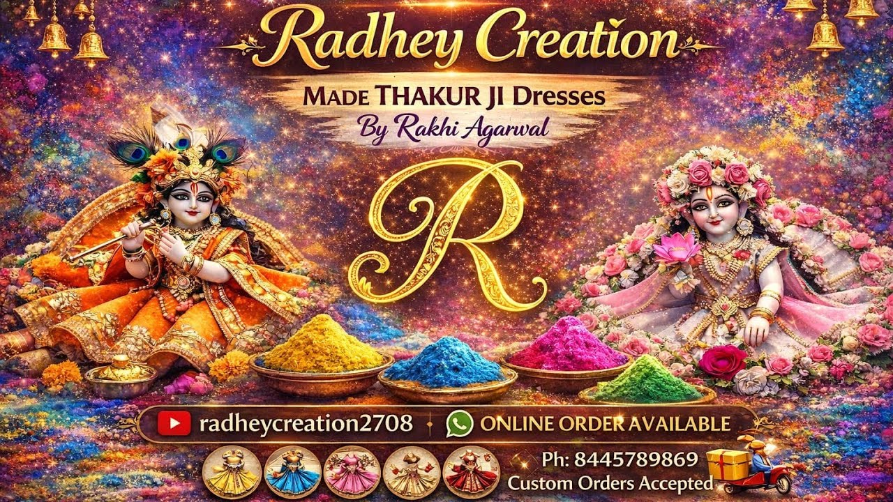 Radhey creation is live 16