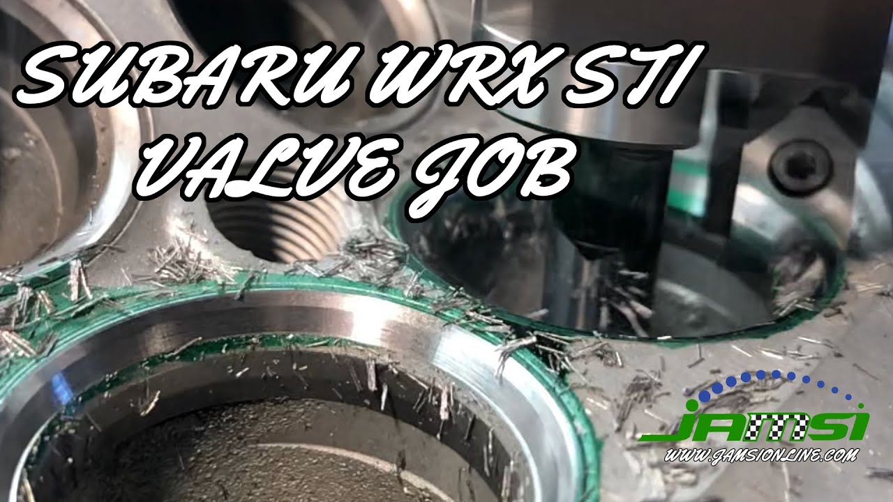 Rebuilding A Set Of Subaru WRX STI Cylinder Heads - Valve Job -@Jim's Automotive Machine Shop, Inc.