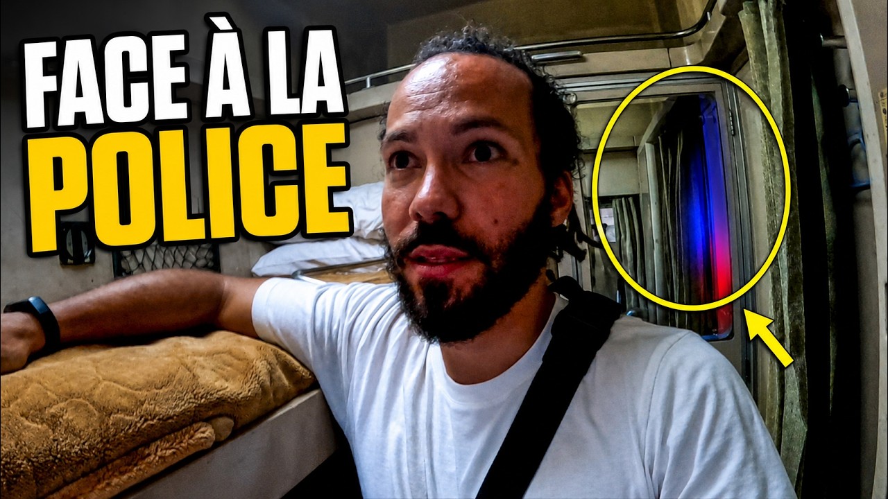 Train couchette : Le caire vers Luxor (la police m'arrete) Egypte 🇪🇬