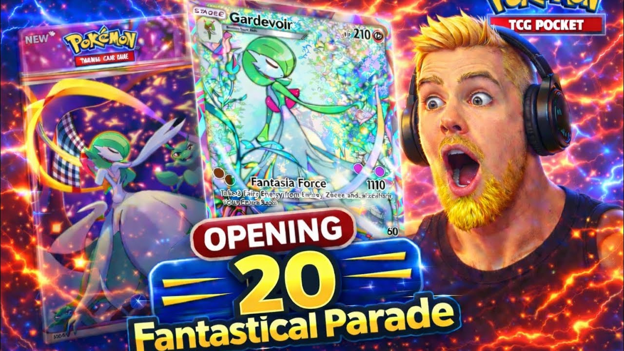 Opening 20 Fantastical Parade Packs | Pokemon TCG Pocket #pokemon #pokemontcg #pokemoncards 