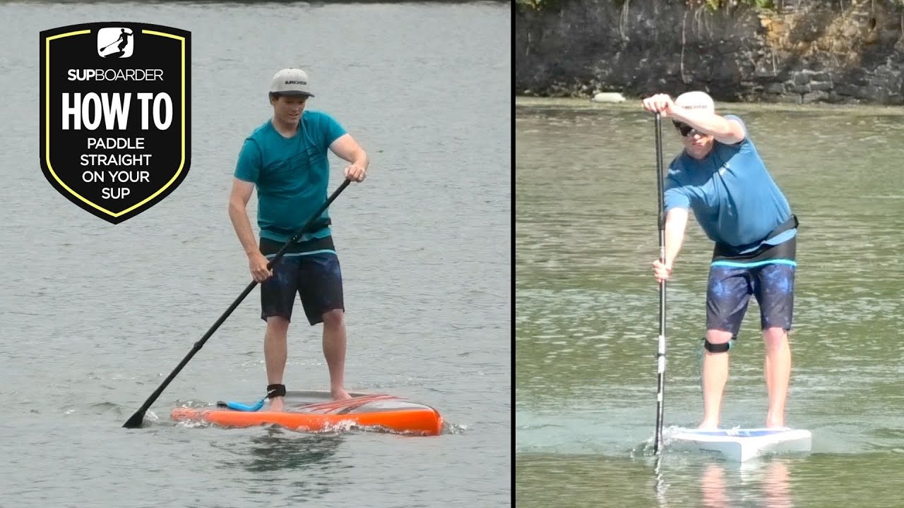 Why Can't I Paddle Straight? / How To SUP With Straight Line Tracking