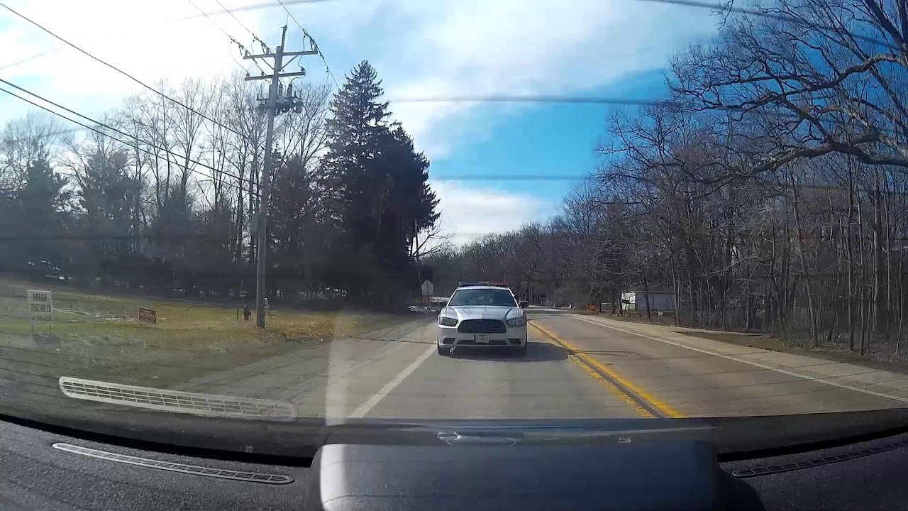 Tailgated BY A COP For Going The Speed Limit