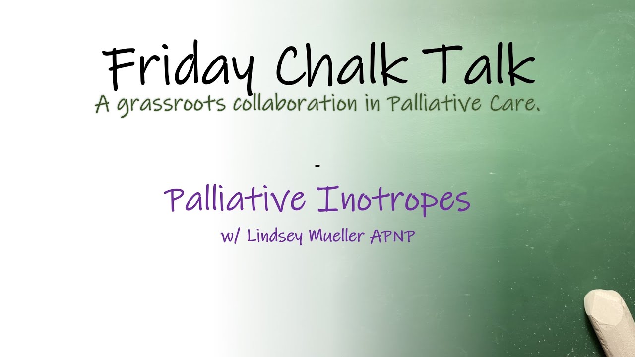 Palliative Inotropes: an Overview