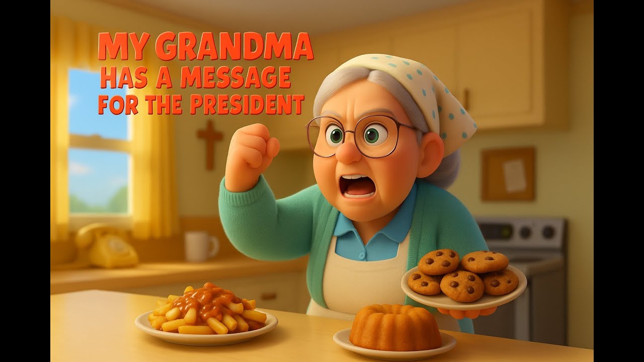 My Grandma Has a Message for the President 🇨🇦 | A Savage Canadian Roast in Wool Socks