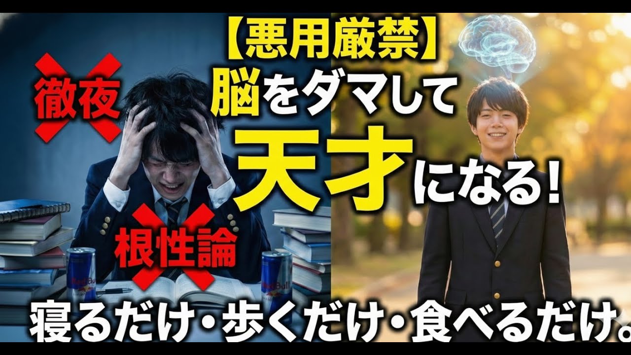 【衝撃】才能がないと思い込んでいる君へ。脳科学で「天才」は作れる