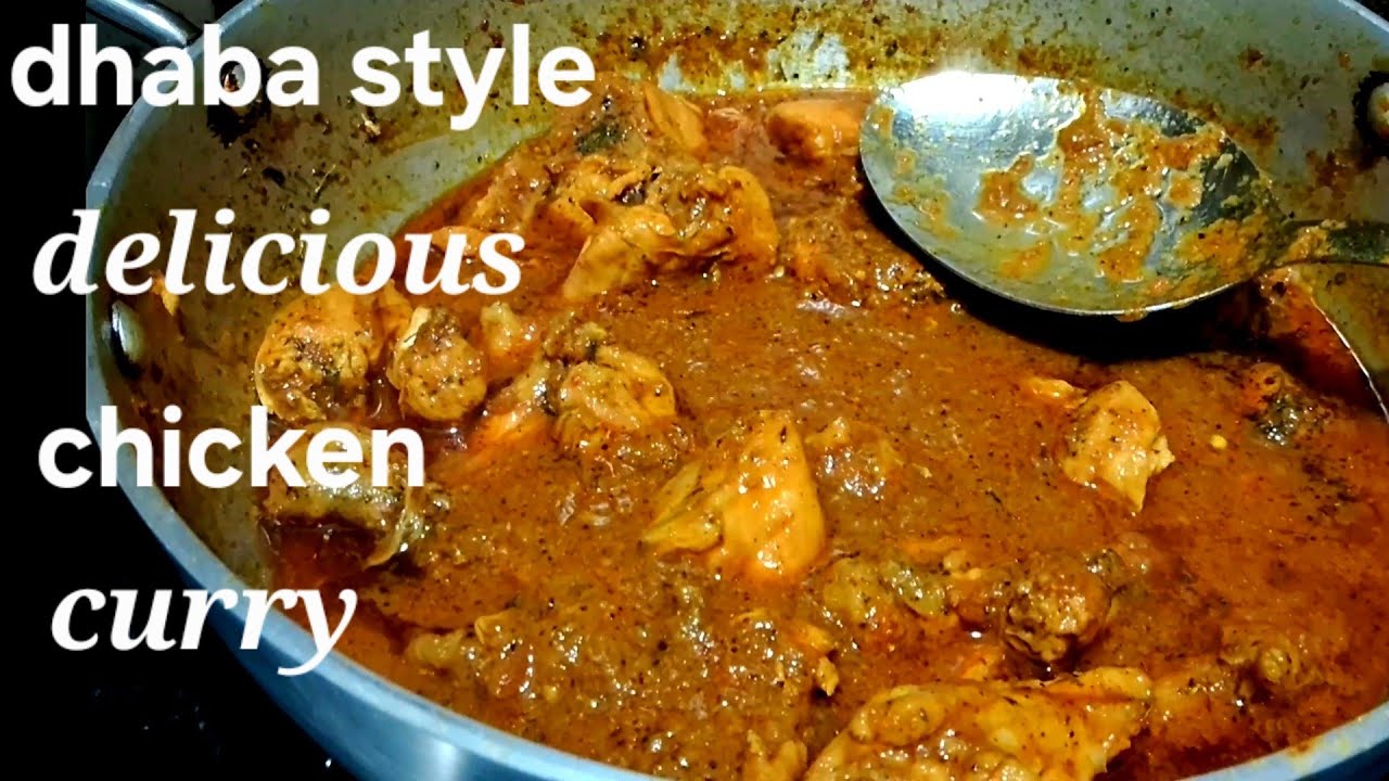 Dhaba style chatpati chicken curry