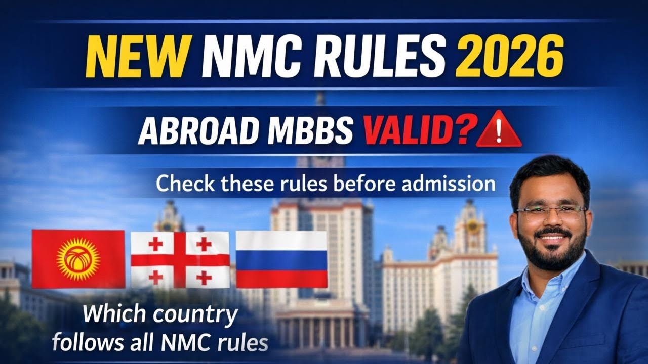 Is Your Foreign MBBS Degree Valid ? NMC’s Strict New Rules For MBBS Abroad 2026 || ( Telugu ) 