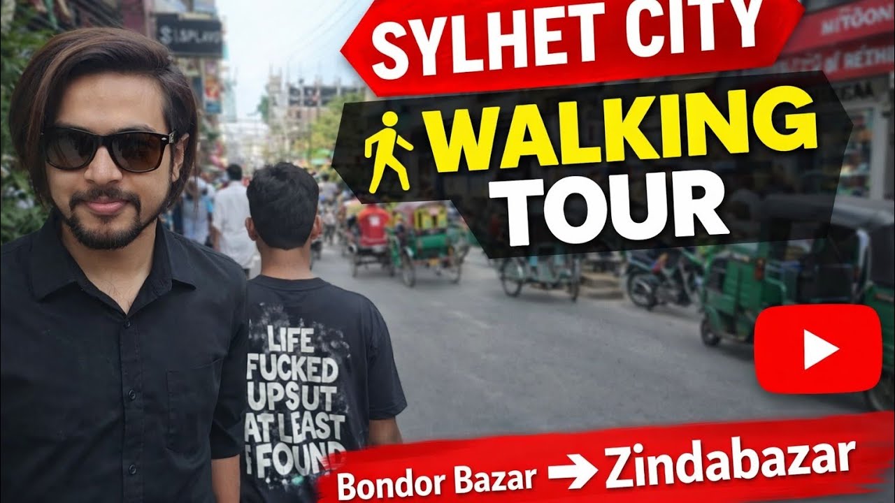 Bondor Bazar to Zindabazar | Bangladesh Walking Tour 4K