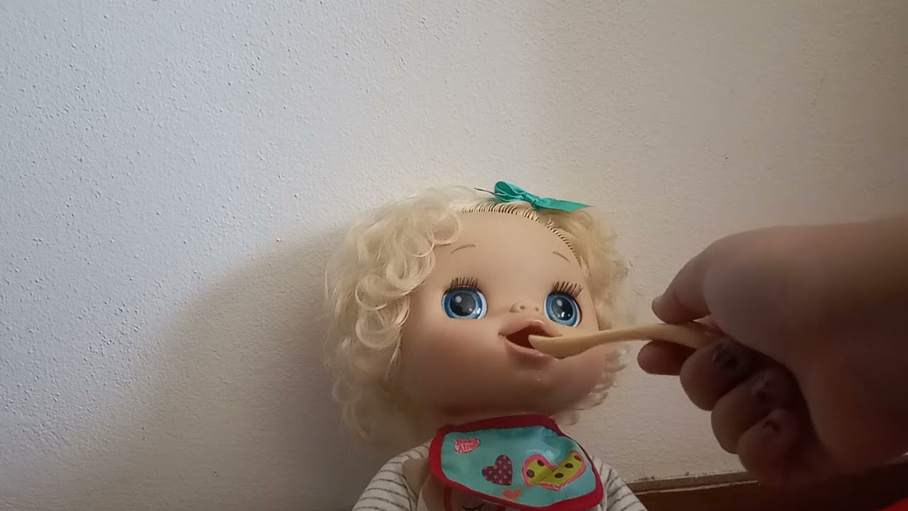 rotina matinal da minha nova baby Alive meu lindo bebê/minha Baby Alive| part 1: manhã