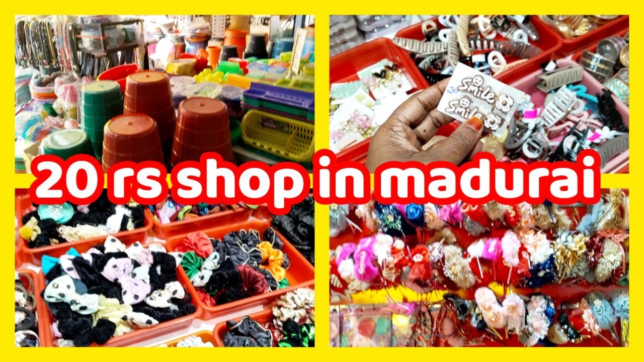 Madurai 20 rs shop|நம்ம மதுரையில் 20 ரூ கடை #madurai #maduraishopping 