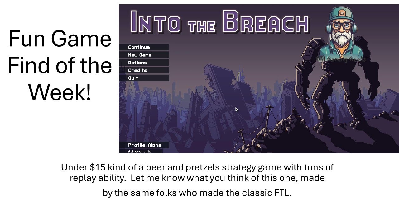 CHEAP FUN STRATEGY Game of the week! Into the Breach