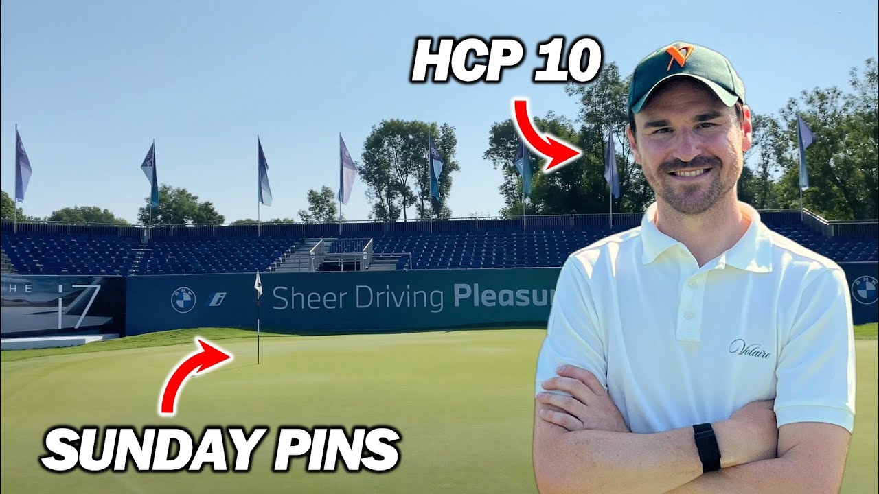 Genau wie die Profis: Back Tees & Sunday Pins – 18 Loch jeder Schlag | BMW Int. Open 2023 | KW GOLF