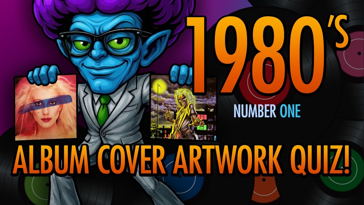 1980s Album Cover Art! - Identify Your Favourite  Albums & Artists!