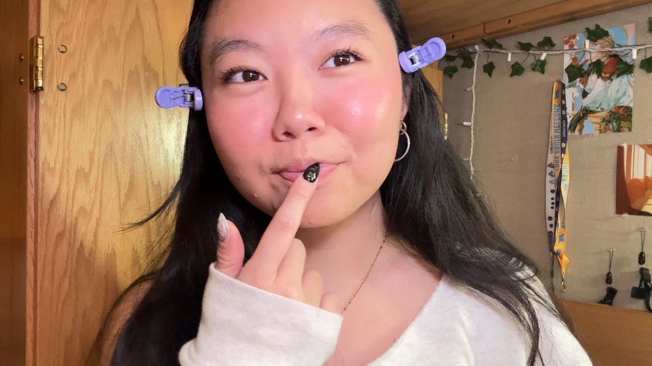 lofi asmr | doing my makeup ♡