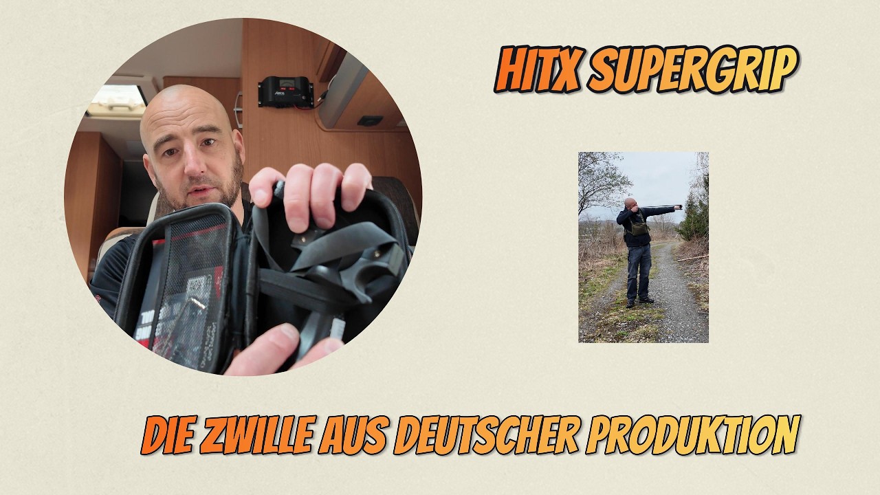 HITX Supergrip - Ich stelle Euch die Zwille aus deutscher Produktion vor.