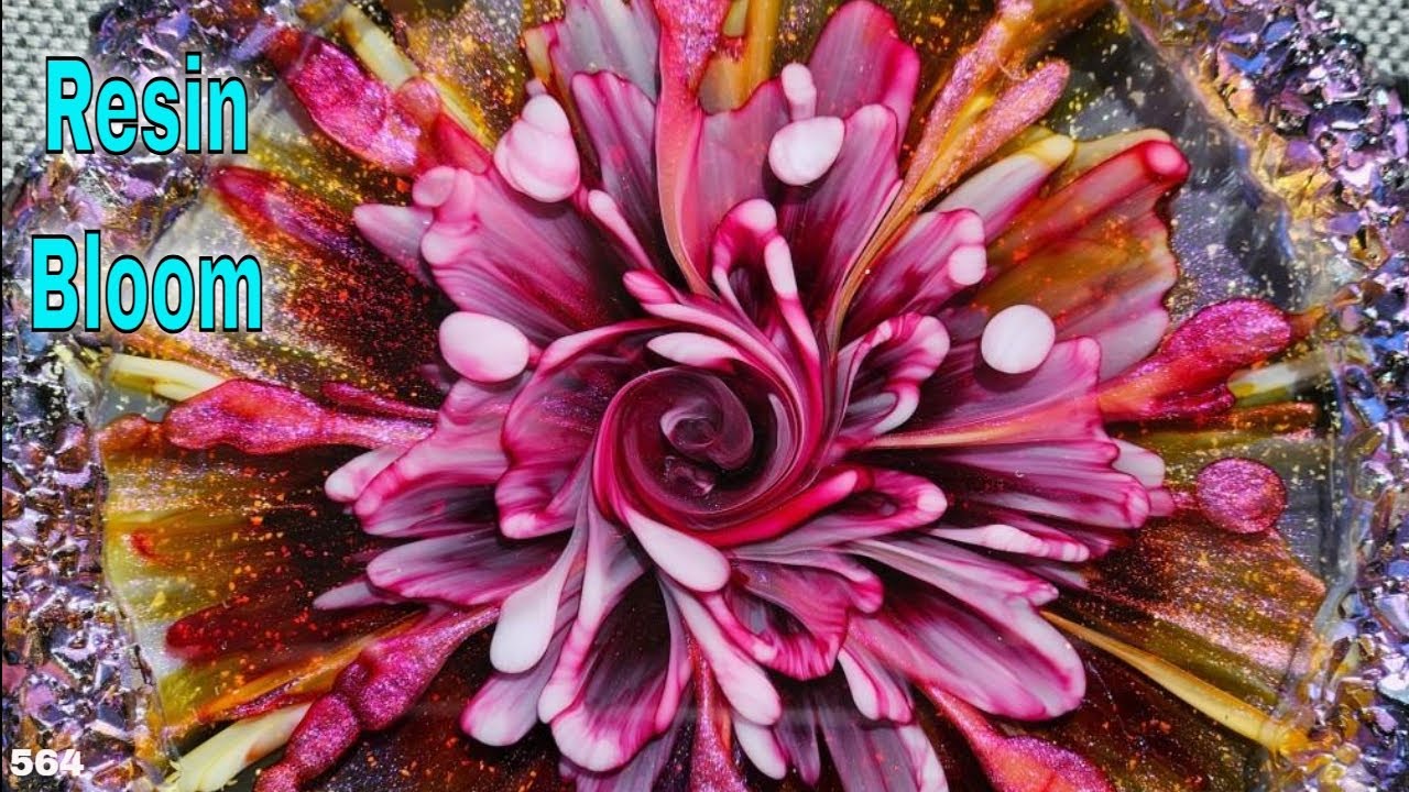Resin Bloom in Druzy Coaster Duo Mold for You TO TRY