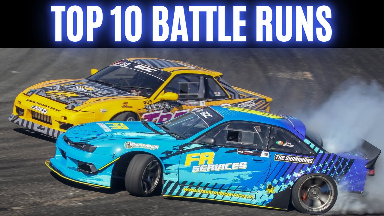 British Drift Championship 2022 | Top 10 Battles | Round 1 - Teeside